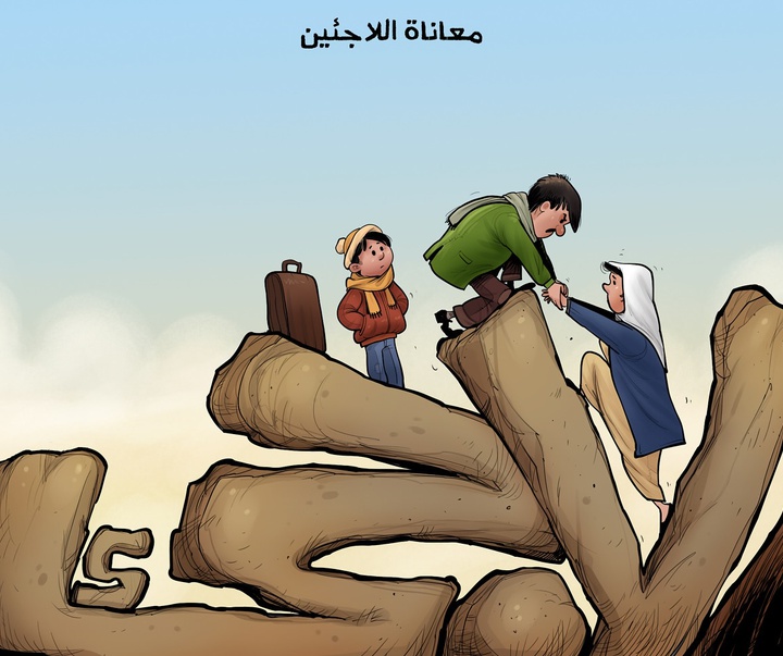 گالری کارتون‌های احمد رحمه از ترکیه