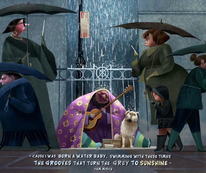 گالری آثار تصویرسازی فرناندو پکه از برزیل