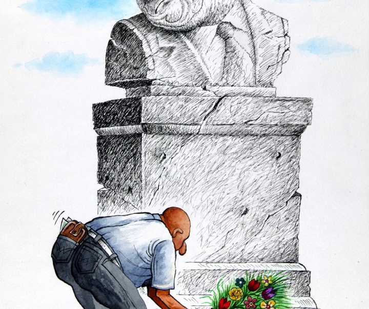 گالری آثار کارتون حافظ نصیر اوغلو از آذربایجان