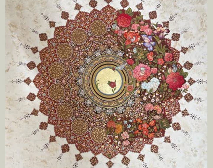 گالری آثار تذهیب الهه شعبانی از ایران