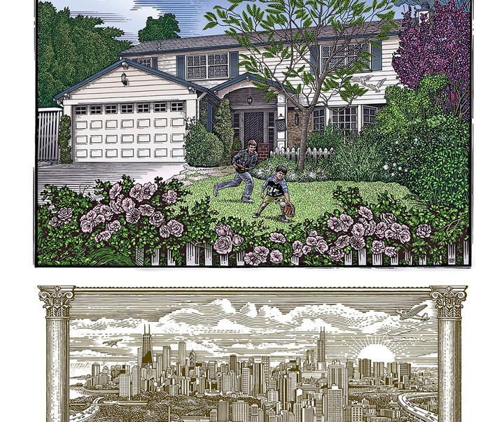 گالری آثار تصویرسازی راجر خاویر از آمریکا