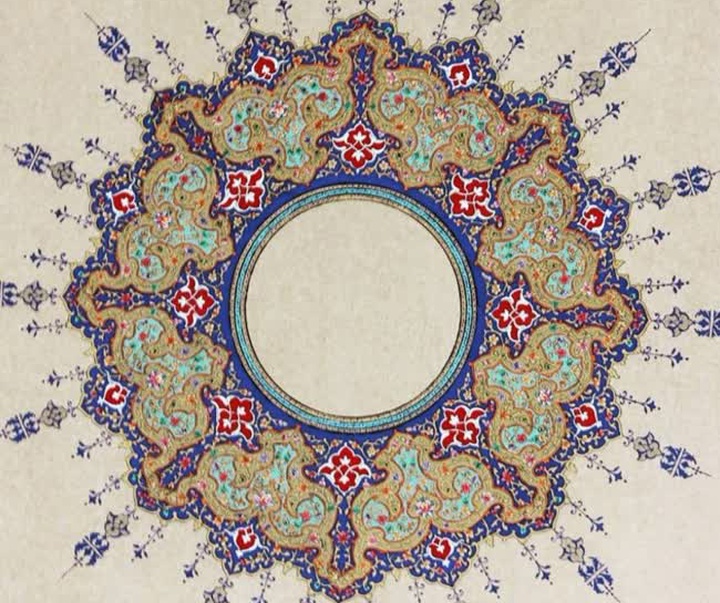 گالری آثار تذهیب الهه شعبانی از ایران