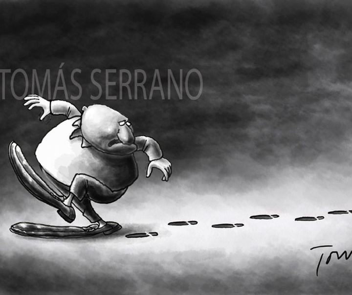 گالری آثار کارتون و کاریکاتور توماس سرانو از اسپانیا