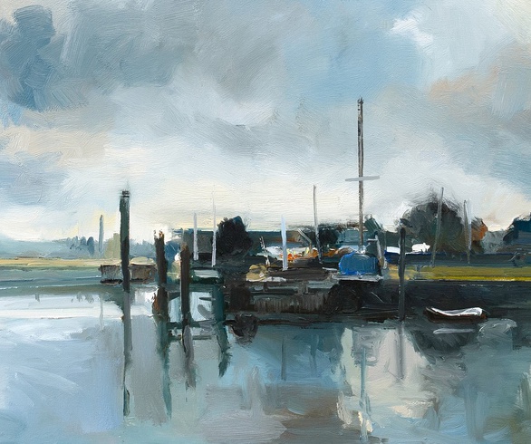 گالری نقاشی های دیوید اتکینز از انگلیس