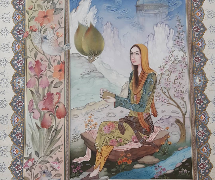 گالری آثار نگارگری و تذهیب امیر طهماسبی از ایران