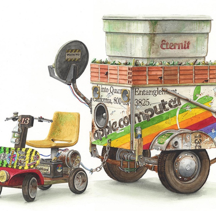 گالری آثار نقاشی آلوارو نادئو از برزیل