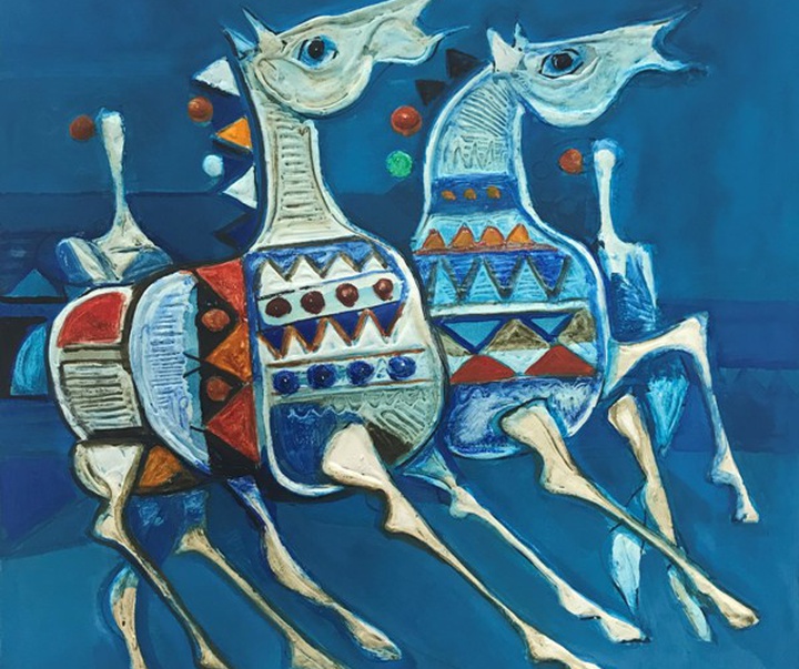 گالری آثار نقاشی عامر العبیدی از عراق