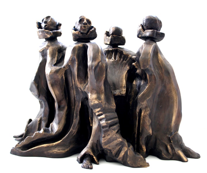 گالری آثار مجسمه و حجم مهنوش مدونپور