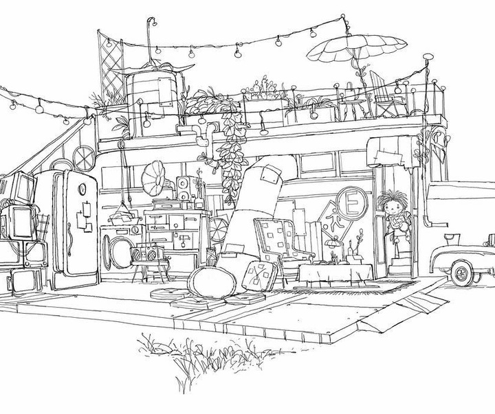 گالری آثار تصویرسازی فرناندو پکه از برزیل