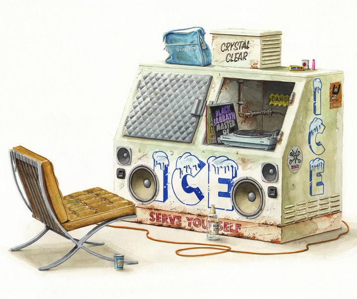 گالری آثار نقاشی آلوارو نادئو از برزیل