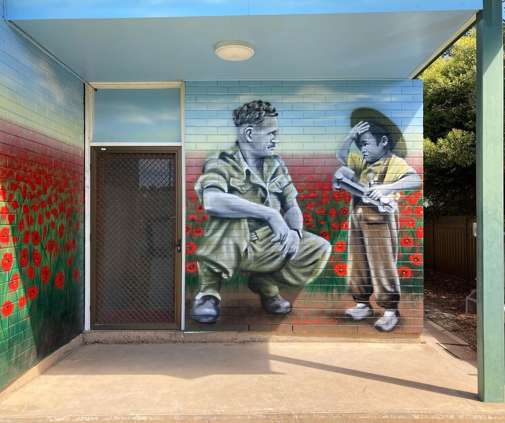 گالری هنرهای خیابانی تیم بوتل از استرالیا