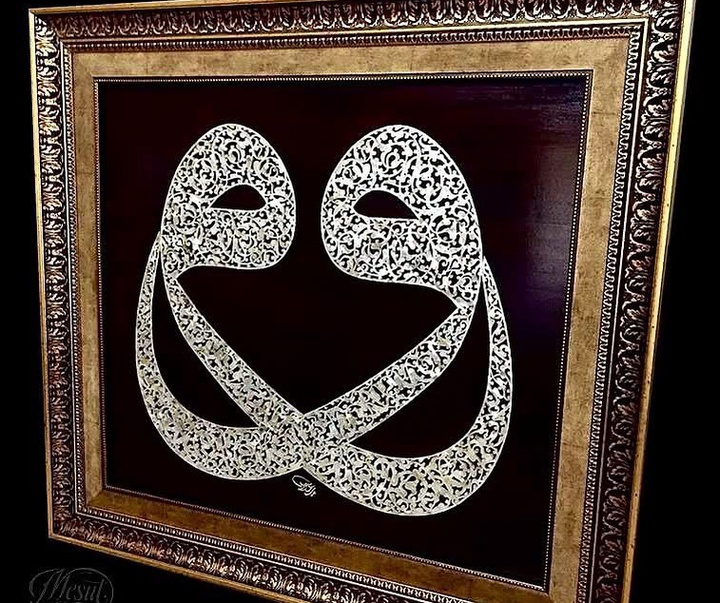 گالری خوشنویسی های مسعود دیکل از ترکیه