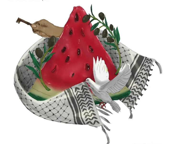 گالری آثار تصویرسازی سمانگ از فلسطین