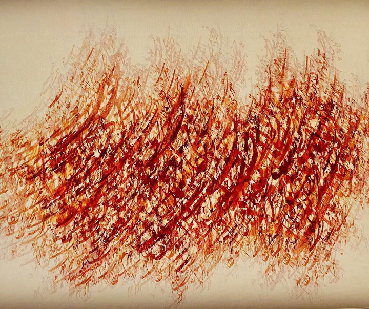 گالری آثار خوشنویسی احمد محمدپور از ایران