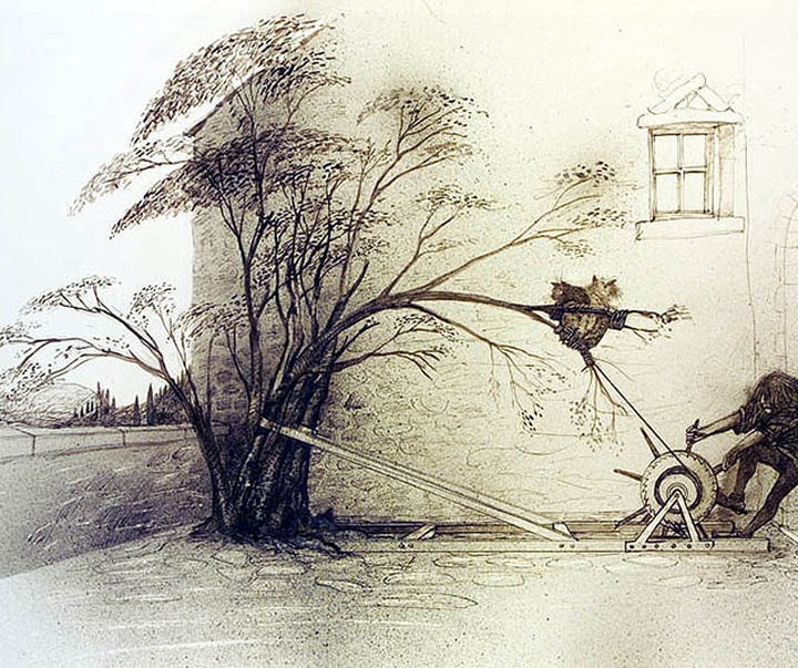 گالری تصویرسازی‌های کمیک رالف استیدمن از انگلستان