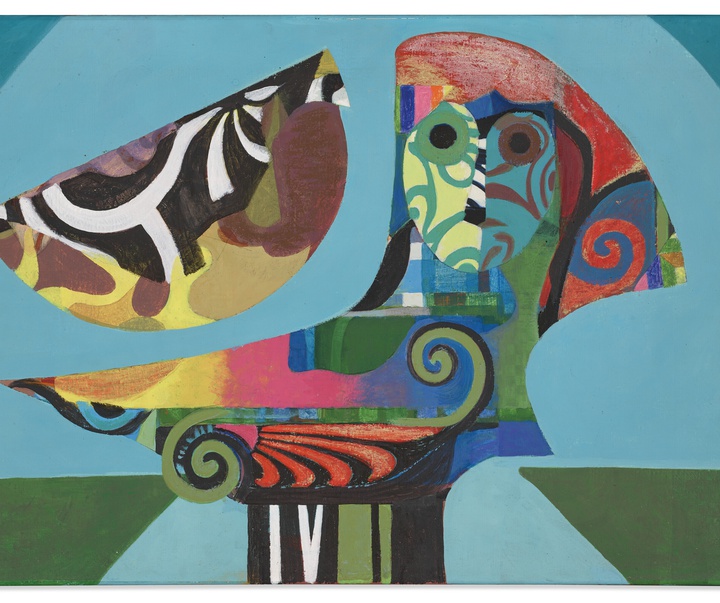 گالری آثار نقاشی و کلاژ ایلین آگار هنرمند آرژانتینی - بریتانیایی