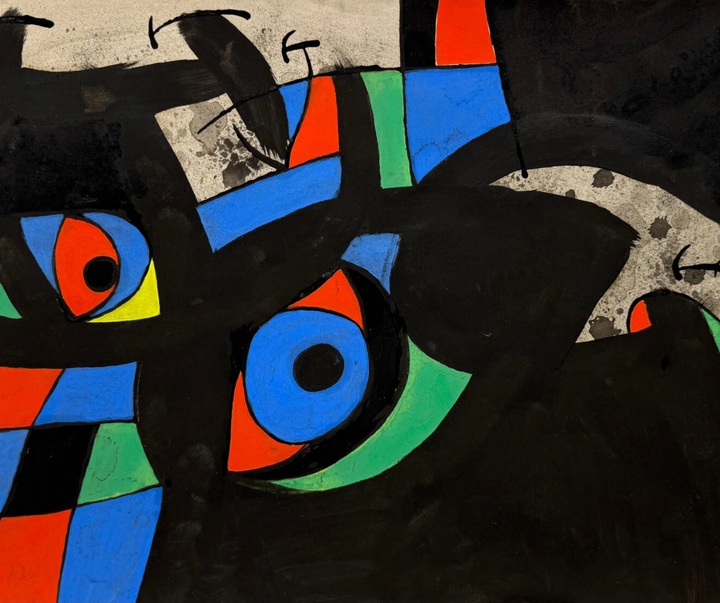 گالری آثار نقاشی خوان میرو از اسپانیا