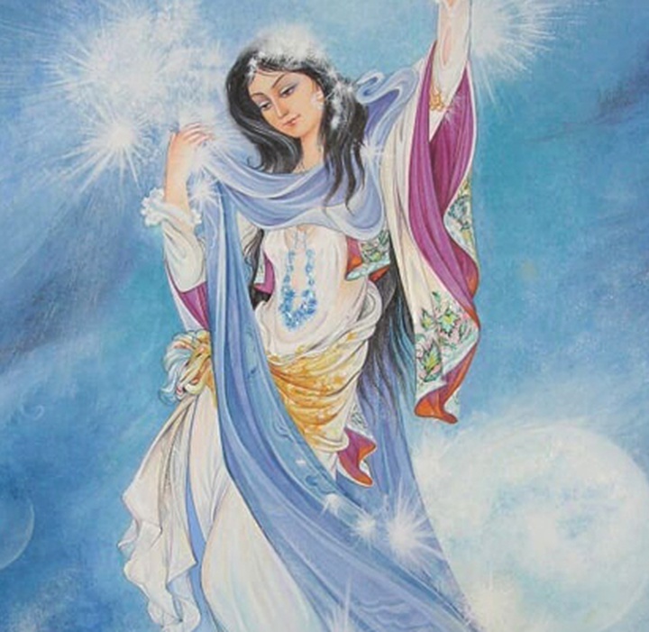 گالری آثار نگارگری شیدا گرایلی از ایران