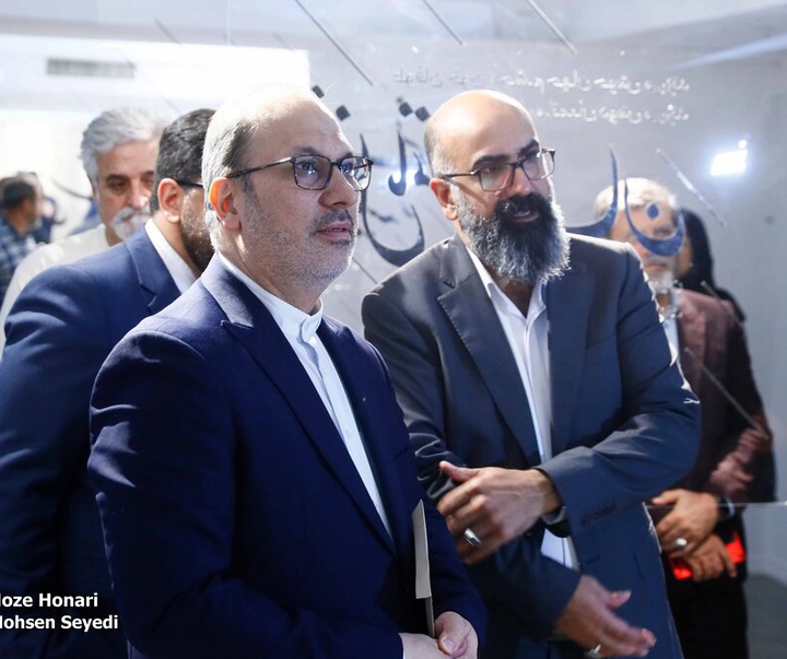 گالری پنجمین و آخرین مجلس از نمایشگاه گروهی «روضه بهشت»