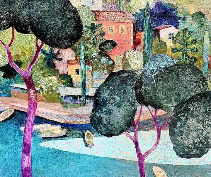 گالری آثار نقاشی اکرلیک پاول یورگنسن از کانادا