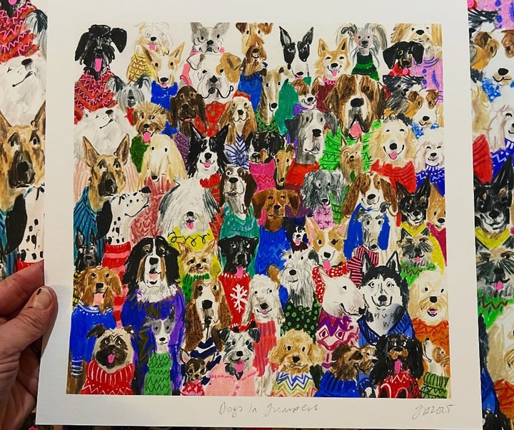 گالری تصویرسازی های جنی بلومفیلد از انگلیس