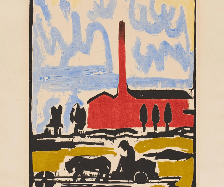 گالری آثار چاپ و گرافیک اریش هکل از آلمان