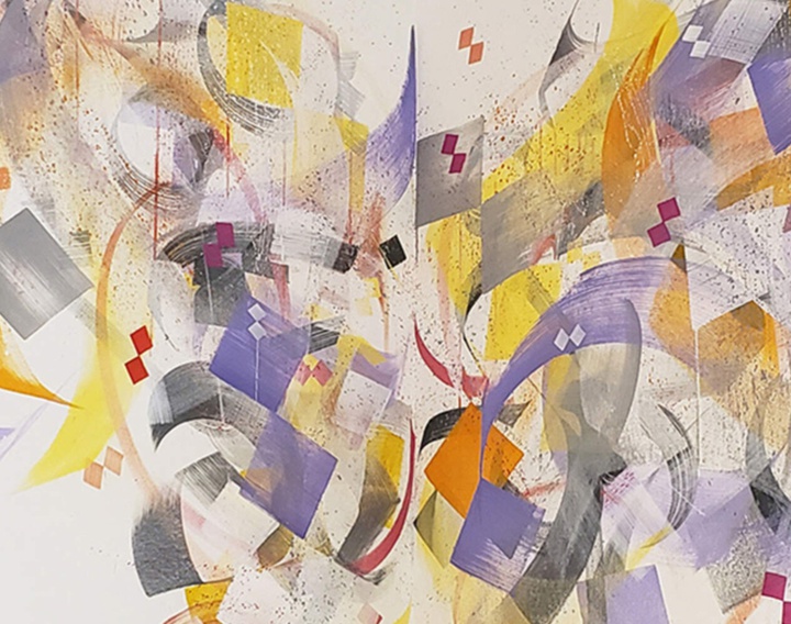 گالری آثار کالیگرافی محمد زمان از آمریکا