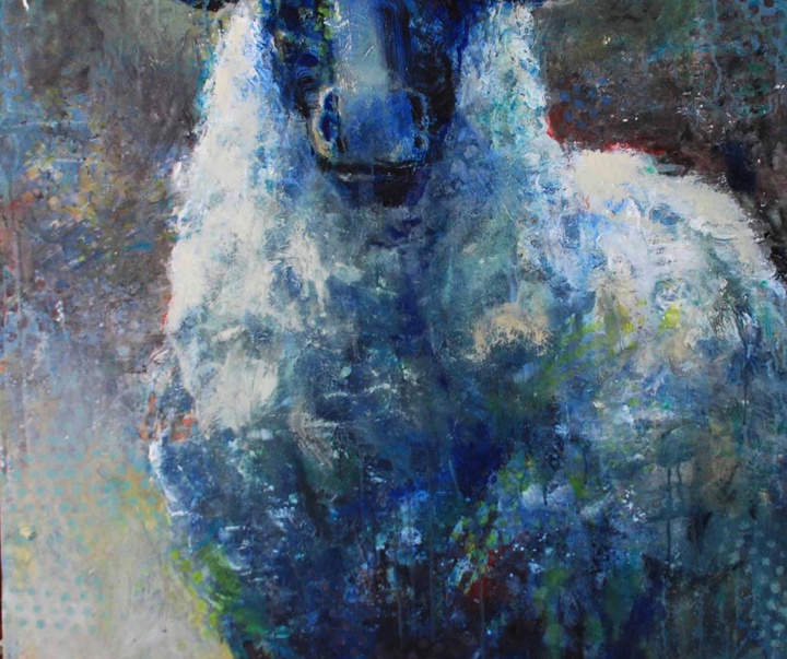 گالری آثار نقاشی رنگ روغن سوزان ایستون از آمریکا