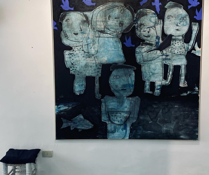 گالری نقاشی های ابراهیم جوابره از فلسطین