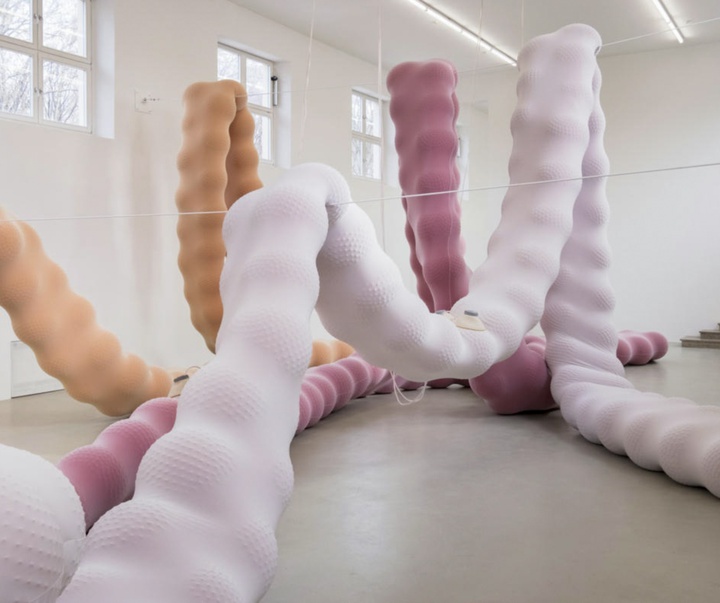 گالری آثر چیدمان و حجم اوا فابرگاس از اسپانیا