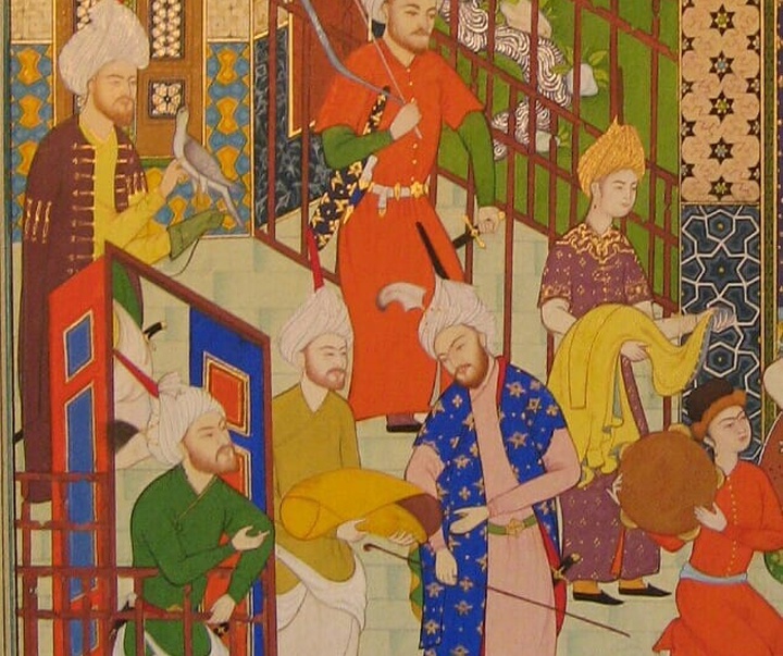 گالری آثار نگارگری شیدا گرایلی از ایران