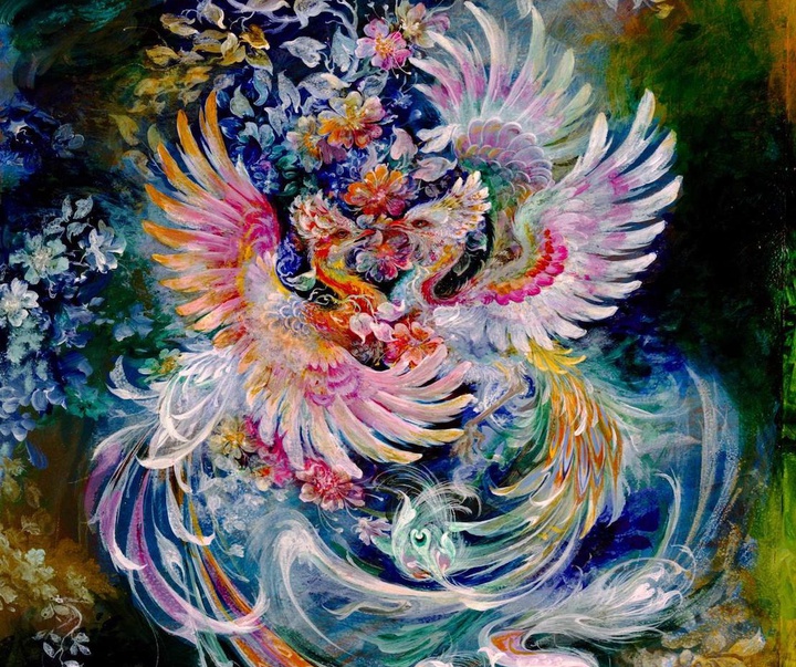 گالری آثار نگارگری محمود فرشچیان