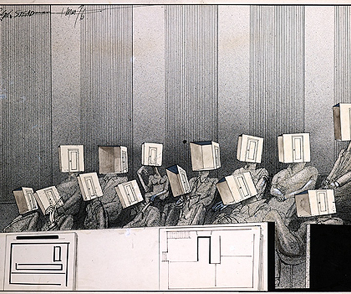 گالری تصویرسازی‌های کمیک رالف استیدمن از انگلستان
