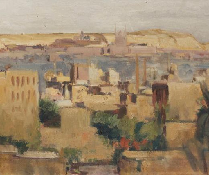 گالری نقاشی های ژرژ هانا صباغ از مصر
