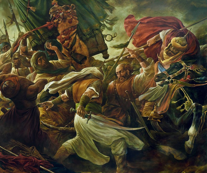 گالری از جدیدترین آثار نقاشی حسن روح‌الامین