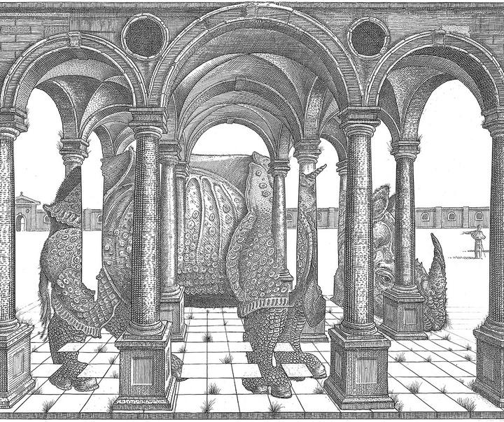 گالری آثار گرافیک ایستوان اوروس از مجارستان