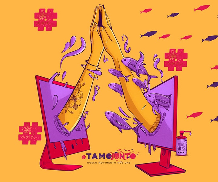 گالری آثار تصویرسازی ادی فورتوناتو از برزیل