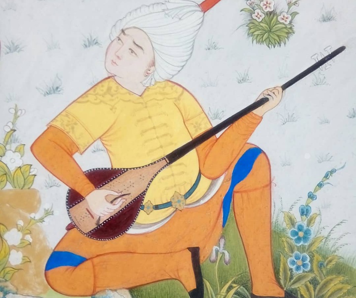 گالری آثار نگارگری شیدا گرایلی از ایران
