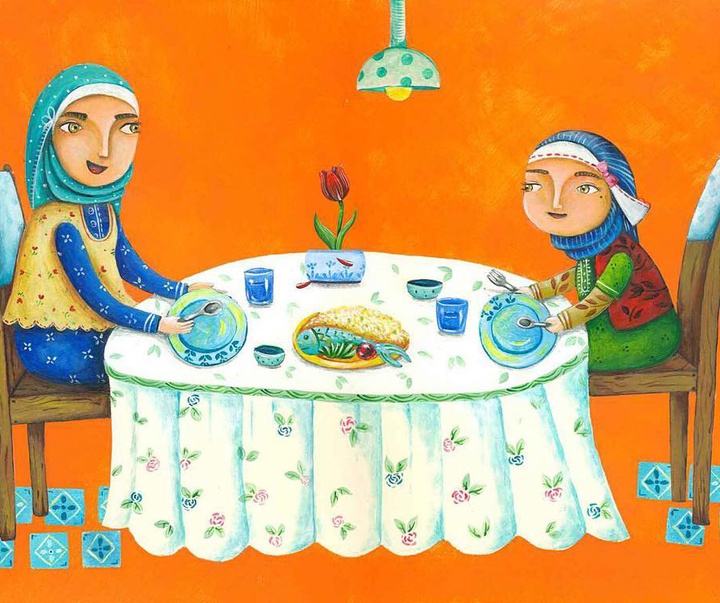 گالری آثار تصویرسازی آتنا شمس اسفندآبادی از ایران