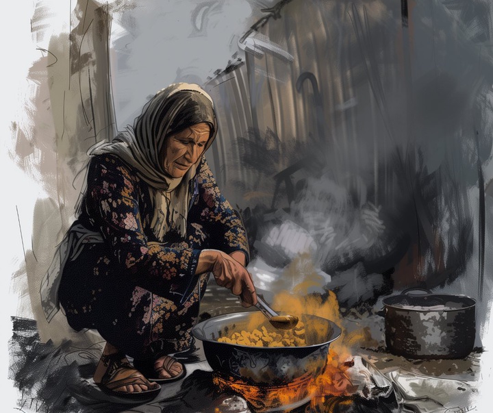 گالری تصویرسازی‌های عونی اشتیوه از فلسطین