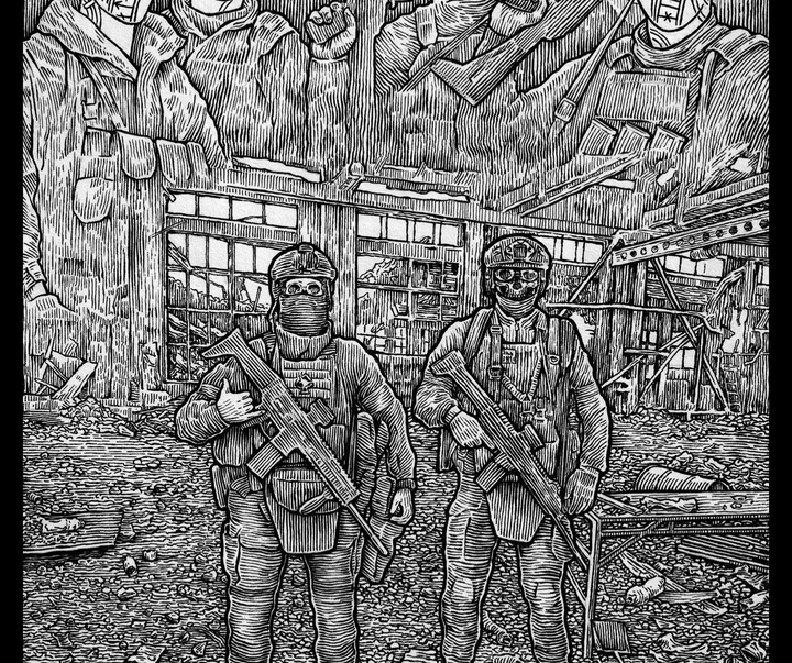 گالری آثار تصویرسازی ماکسیم اوبسیدینبون از اوکراین