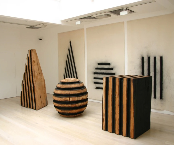 گالری آثار حجم دیوید نش از بریتانیا