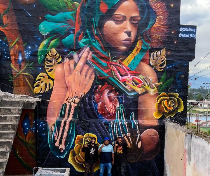 گالری هنرهای خیابانی خاویر رودریگز از اکوادور