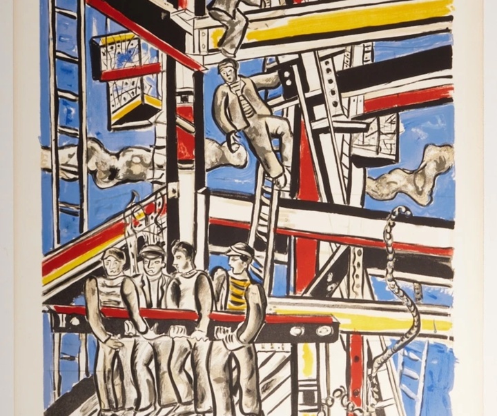 گالری آثار نقاشی فرناند لژه از فرانسه