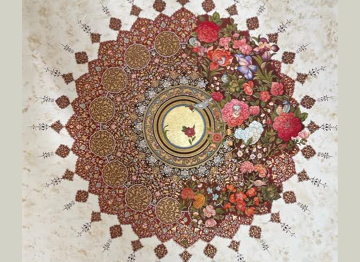 گالری آثار تذهیب الهه شعبانی از ایران