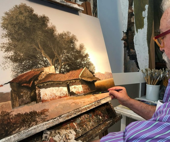 گالری آثار نقاشی آبرنگ خورخه فراسکا از آرژانتین