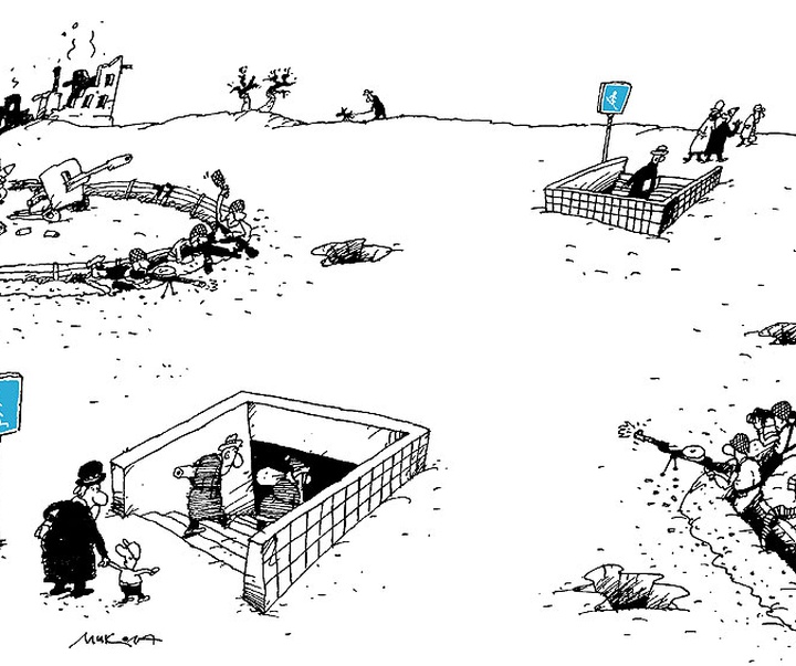 گالری آثار کارتون نیکولای ورونتسوف از روسیه