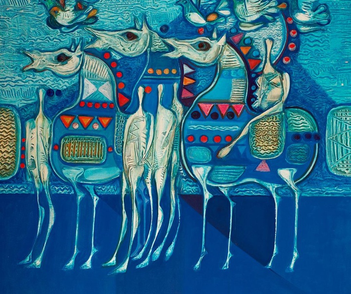 گالری آثار نقاشی عامر العبیدی از عراق