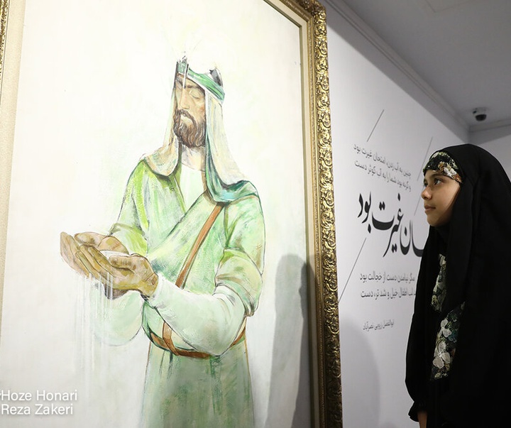 گالری افتتاحیه مجلس اول از نمایشگاه گروهی «روضه بهشت» با موضوع نقاشی