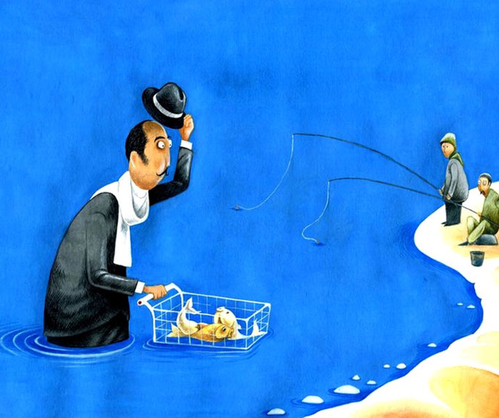 گالری آثار کارتون گالیم بورانبایف از قزاقستان